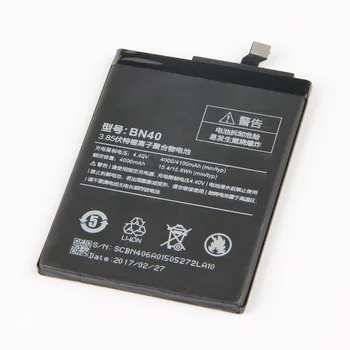 10 kom./lot 4000 mah BN40 Mobilni telefon li-ion Baterija Za Xiaomi Redmi 4 Pro Hongmi 4 Mobilni Telefon Punjiva Litij-ionska Baterija