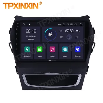 2 Din Carplay Android Radio Prijemnik Multimedija autoradio Za Hyundai IX45 Santa Fe 2016 2017 2018 GPS Navi IPS Glavna Jedinica