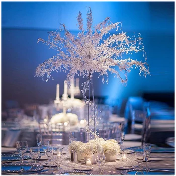 2 kom./lot akril vjenčanje crystal stablo stol centralno 90 visok Wedding party dekoracije događaja tablr dekor