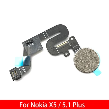 20 kom./lot Home Gumb otiska prsta Touch ID Senzor Fleksibilan Kabel Trake Rezervni Dijelovi Za Nokia 5.1 Plus / X5 TA-1109 5.86