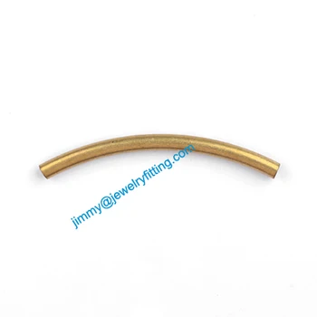 2013 Novi nakit zaključke Zakrivljene cijevi cijevi polaganje cijevi perle za izradu nakita narukvica 3,5*50 mm