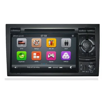 7'CAR DVD GPS Za Audi A4 B6 B7 S4 B7 B6 RS4 B7 SEAT Exeo DVD player radio IPS zaslon WIFI BT AUTO Player