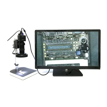 Agnicy 2 Megapiksela kamera VGA Digitalni Mikroskop Industrijska Kamera Integrirana Led Ring Svjetiljka Industrijska Skladište