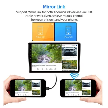 Android 8,1 GPS Auto Radio za Toyota Allion 2010-2020 9-inčni HD zaslon Osjetljiv na dodir Bluetooth USB AUX podrška Carplay DVR