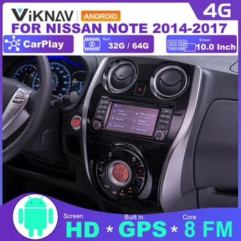 Android uredjaj za nissan note 2016 2017 media player, kasetofon multimedijski uređaj stereo авторадио carplay 2din