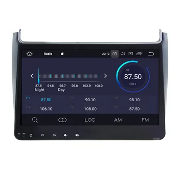 Auto media player gps za Volkswagen Polo 2016 2017 android 10 auto GPS navigacija auto radio Stereo glavna jedinica dsp wifi