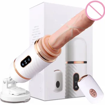 Automatsko Vibrator Teleskopski Vibracija Simulacija Dildo Daljinski Upravljač Za Žene Masturbacija Uređaj SN-Hot