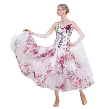 B-16223 dvorana odijela standardne ballroom ples haljine valcer flamenco haljinu, kostim i plesne kostime dance odjeća za prodaju