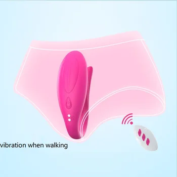 Bežični Daljinski Upravljač Vibracioni G Spot Stimulator Klitorisa Double Penetration Dildo Vibrator Seks Igračka za Žene Par Odrasle osobe od 18
