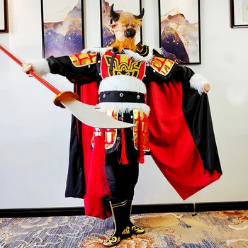 Bik Goveda Odijela Za Muškarce Vrag Halloween kostime Čudovište Odjeća Bull King Odjeća Film Putovanje na Zapad