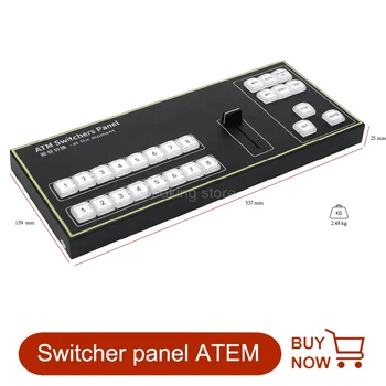 BMD Switcher Control Panel Recording Equipment 4K Virtual studio Recording Video Switcher za Izravan prijenos