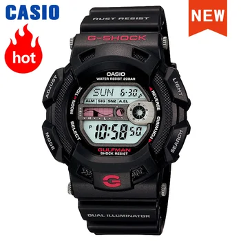 Casio Watch men G-SHOCK men watches world time Tide graph features Watch Rust protection relogio masculino reloj mujer G-9100-1A