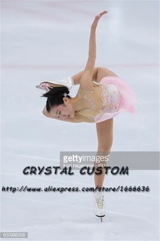 Crystal Custom Figure Skating Dresses Girls New Brand Ice Skating Dresses For Competition DR4557
