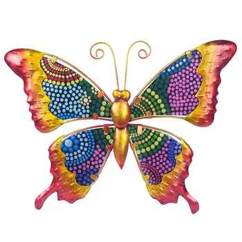 Dekor i Go leptir 3 različite boje uključuje 2 jedinice ukras zidova dvorište Tropska zbirka