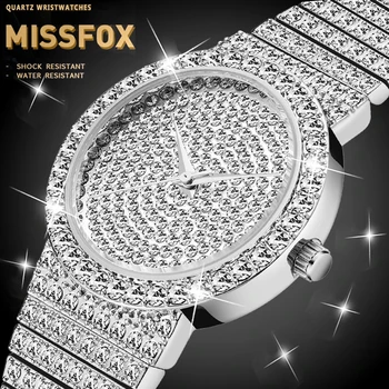 Diamond Men Luksuzni Brand Watch Fashion Classic Male Watches Ultra Thin Platinum Bracelet Ručni Sat Za Muškarce Golden Clock Hour