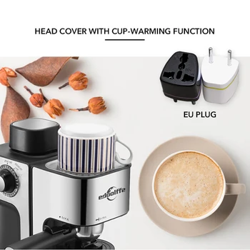 Espresso stroj 5 bar polu-automatski cappuccino Talijanski latte aparat za kavu parna coli topla voda
