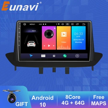Eunavi 2 Din Android Auto Radio Za Renault Megane 3 Fluence Media Player Stereo Audio 9
