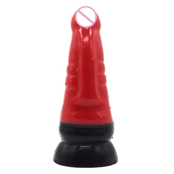FAAK ženski velike veličine silikon simulacija penis boja masturbacija je seks analni plug masaža masturbacija Par seks igra Igračka