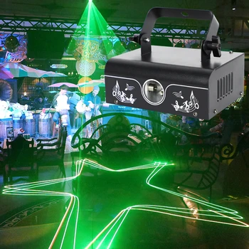 Faza glasovnog upravljanja svjetiljke svjetiljke laserske svjetlosti animacije zrake DLMH 4D s za pravne razrede KTV
