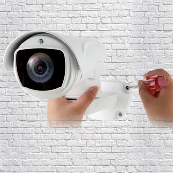 H.264/265 Onvif podrška 5MP IP Sigurnosne kamere Vanjski 10X optički Zoom IC Motorizirani Automatsko Zumiranje metak PTZ Kamera