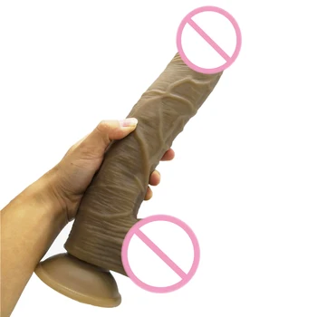 HOWOSEX 34*5,8 cm veliki dildo je gubitnik div dildo realističan penis Dick veliki konj Soft anal dildo za odrasle igračke igračke za žene