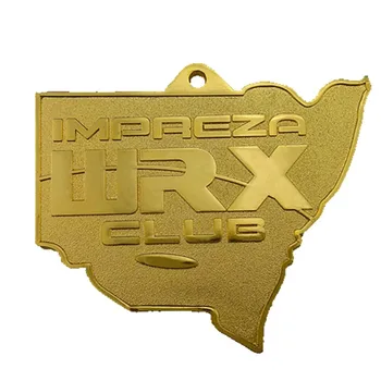 Izrađen Po Mjeri medalju maraton zlata cinka oblika/srebro Sportski