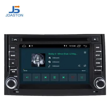 JDASTON Android 11 DVD Player Za Hyundai H1 STAREX GPS Navigacija 2 Din Radio Stereo Mediji Wi Fi Bluetooth RDS Kartica