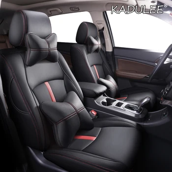 KADULEE Custom Leather car seat cover For LEXUS LX570 LX500 LX450 RC300 RC200 UX200 UX260h UX250h Automobiles Seat Covers