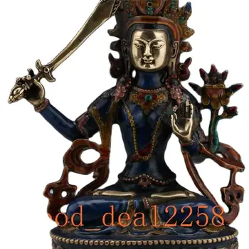 Kina Tibet, Tibet pozlaćena brončani Buda - Манджушри blagajnik