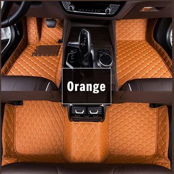 Kožne Auto-Tepisi Za BMW serije 5 GT 5seat 2010 2011 2012 2013 Custom Auto Styling Carpet Rugs Interior Accessories