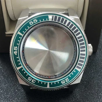 Kućište od nehrđajućeg čelika 316L Sati NH35/NH36 Watch Case Waterproof 43MM performansi aluminij Ring Sapphire Glass Watch Movement
