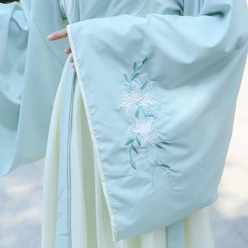 Lady Hanfu Klasični Kostim dinastije Tang Plesni Haljina Kineska Drevna Predivna Princeza Tan Odjeća Nacionalni Tradicionalni Ogrtač