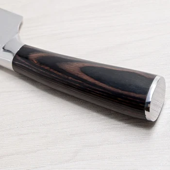 LDZ 7Cr17MoV Nehrđajućeg Čelika Kitcchen Kuhar Nož Oštar Japanski Kuhinjski Noževi Meso Voća i Povrća Cuter Mesarski Alat Za Kuhanje
