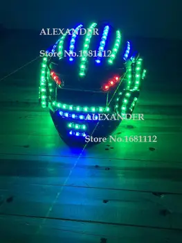 Led kaciga/ Svjetlo-kaciga/ Alexander robot