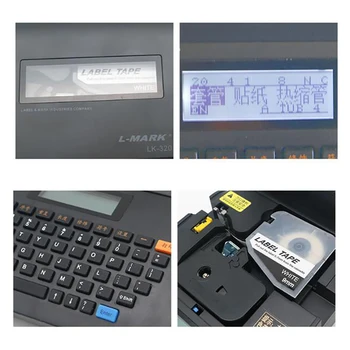 Linija Mark Printer Kabel ID Printer+Može se Povezati RAČUNALO E-Natpis Stroj PVC Cijev Pisač Žica Mark Stroj LK-320P/LK-320