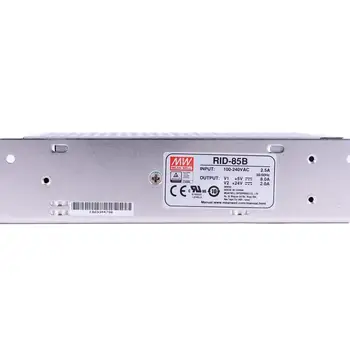 Mean Well RID-85 Series AC/DC 88W 5V/12/24V Dual Output Switching Power Supply meanwell online-shop