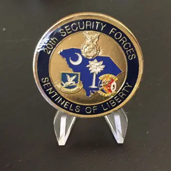 Najniža cijena custom kovanice medalju novi USAF AFB Poziv Novčić vruće prodaje Visoko kvalitetne metalne kovanice medalju FH810171