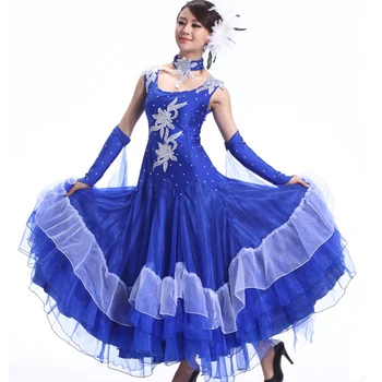 Nova Haljina Za plesa za Odrasle Nacionalni Standardni Plesni Kostim Ženski Meč Plesni Kostim Suvremeni Ples Praksa Haljina B-6200