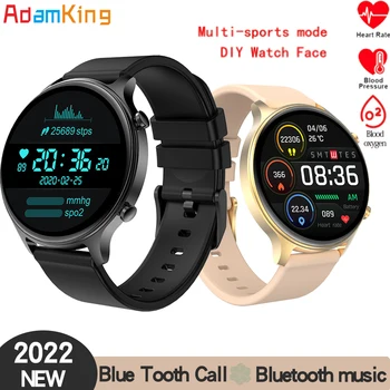 Novi Za Muškarce BT Poziva Pametni Sat je Vodootporan Srčane Krvi Tlak Kisika Fitness Tracker Za Žene Smartwatch PK ZL02 Za IOS I Android