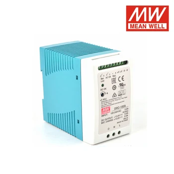 Originalni MEAN WELL DRC-100A 13.8 V 4.5 A 100W UPS DIN Rail Security Industry ILI Battery Systerms Switching Power Supply