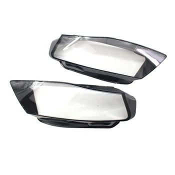 Poklopac Objektiva prednja Svjetla Automobila Ljuska za Audi A4 2009-2012 B8 Prozirni Poklopac Objektiva Pakiranje od 2 Glavne Svjetlosne Žarulje Zamijenite Poklopac Objektiva