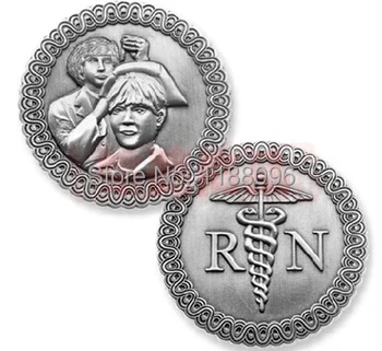 Prigodni kovani novac medalje jeftini prilagođene Posrebreni Metalni novčić Obrt Veleprodaja srebro 3D kovanice medalje