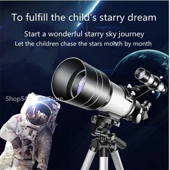 Profesionalni astronomski teleskop visoke kvalitete snažan monokularno 150 puta zoom noćni vid djeca zvjezdano nebo mjesec