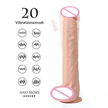 Realno Veliki Analni Dildo Vibrator Za Žene Daljinski Upravljač Umjetni Penis Vibrator sisanje čaša G spot Strapon Lesbian Dildo