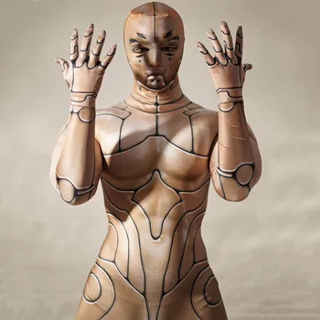 Robot Cosplay Odijelo Prugasti Print Tijelo, Igranje Uloga, Kostim Uniforma Odijela Kazališni Kostim Personalizirane Odijevanje