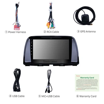 Seicane 4+64 GB Android 10,0 GPS Auto Navigacijski sustav Player za Mazda CX-5 2012-Podrška za WIFI OBD2 Sigurnosna Kamera Radio