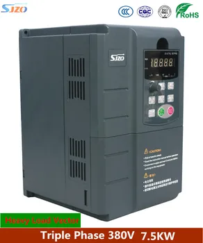 SJZO 511 Serije Pretvarača Frekvencije 7.5 KW V/F SVC FVC Varijabla Frekvencija AC Pogon Trostruki Faze 380 v Pretvarač Za Stroj CNC