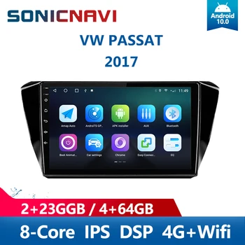 SONICnavi Auto Radio Za VW PASSAT 2017 Media Player Android10.0 GPS Bluetooth 4G Wifi DSP Carplay Stereo Prijemnik Volkswage