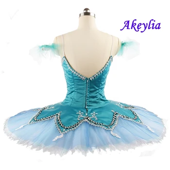 Stručni Balet Svežanj Akvamarin Plava Za Žene La Esmeralda Pro Gomila Scenskih Odijelo Po Mjeri Haljina Kutiju Za Nastupe