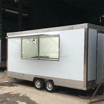 Tcao Fast Food Cart Outdoor Sale Street Snack Stand Food Kitchen Truck Equipment